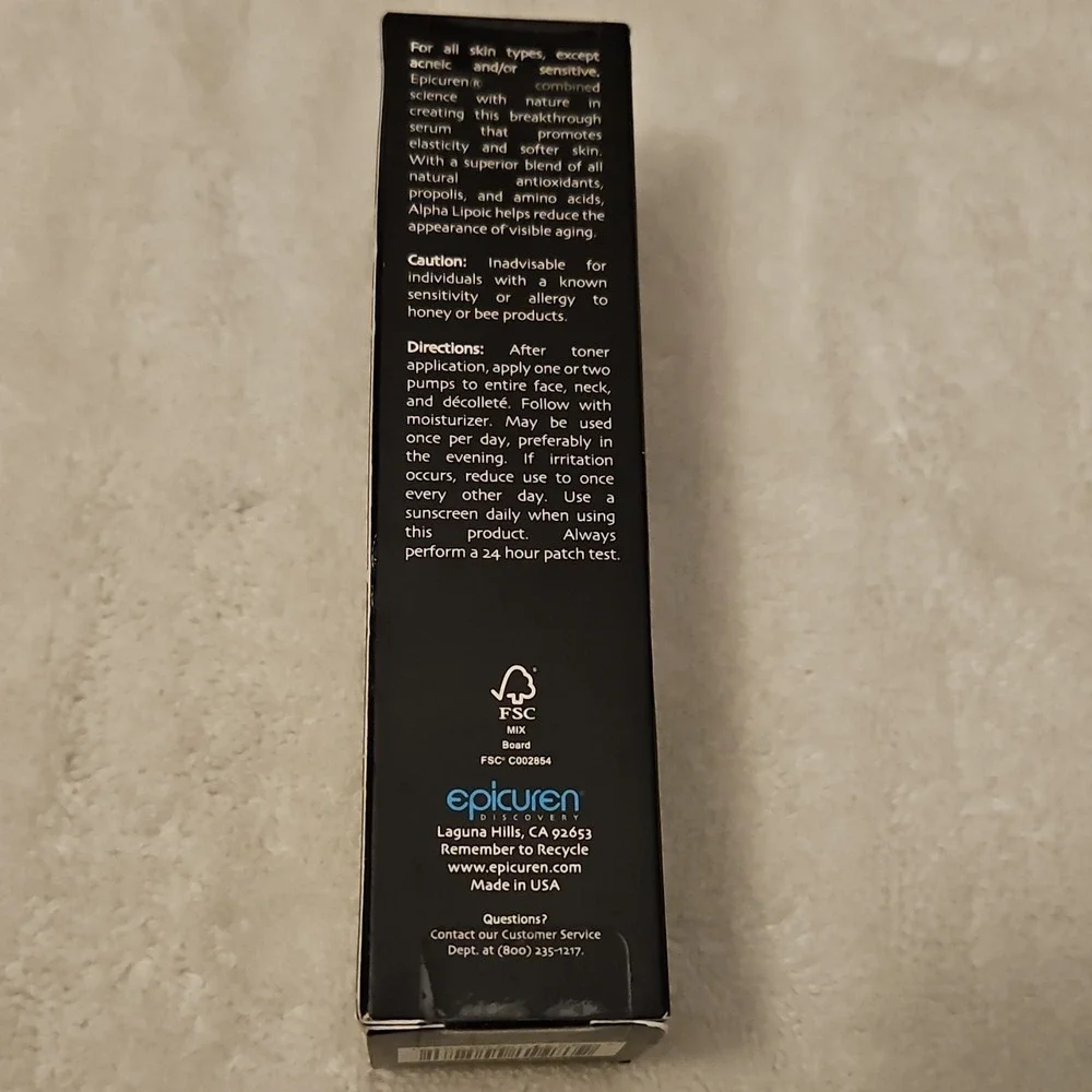 Epicuren Alpha Lipoic Omega Facial Serum Alpha Lipoic Acid 1.7 fl oz/50 ml
